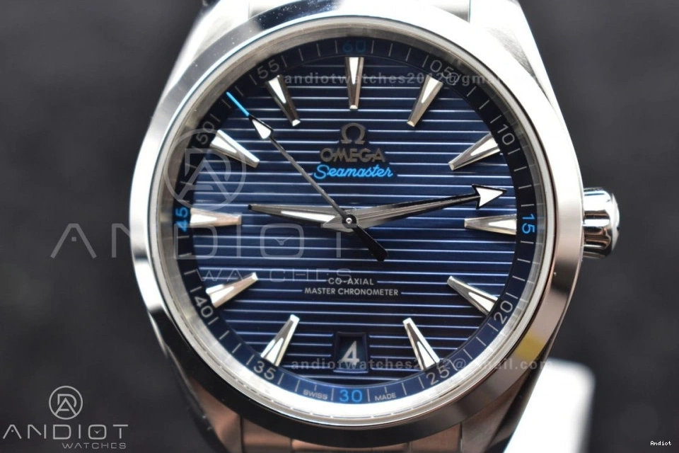 A8900 SS On Dial SS 150M Terra Blue Bracelet Aqua 1:1 Best VSF Edition 0303